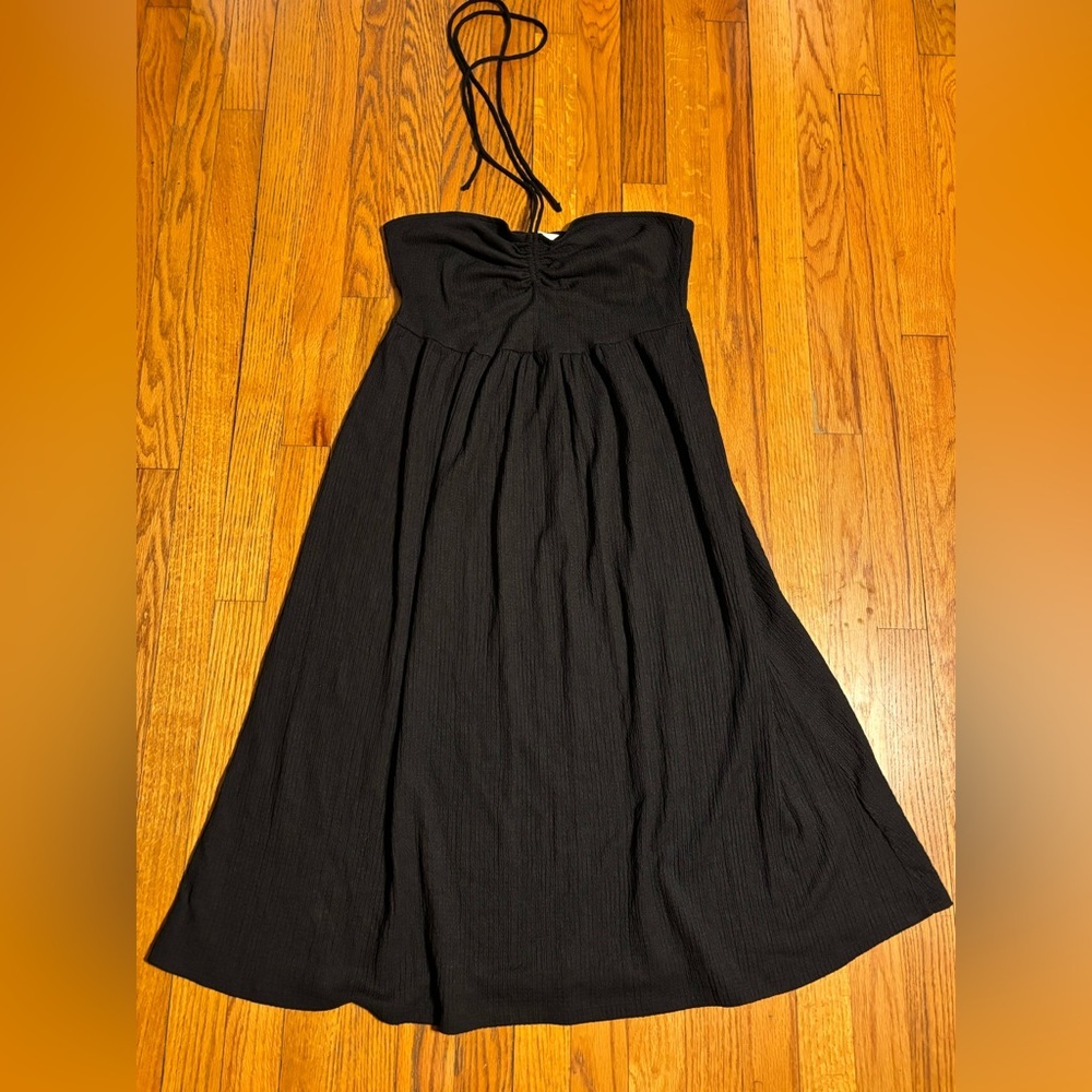 H&M Black Strapless Dress